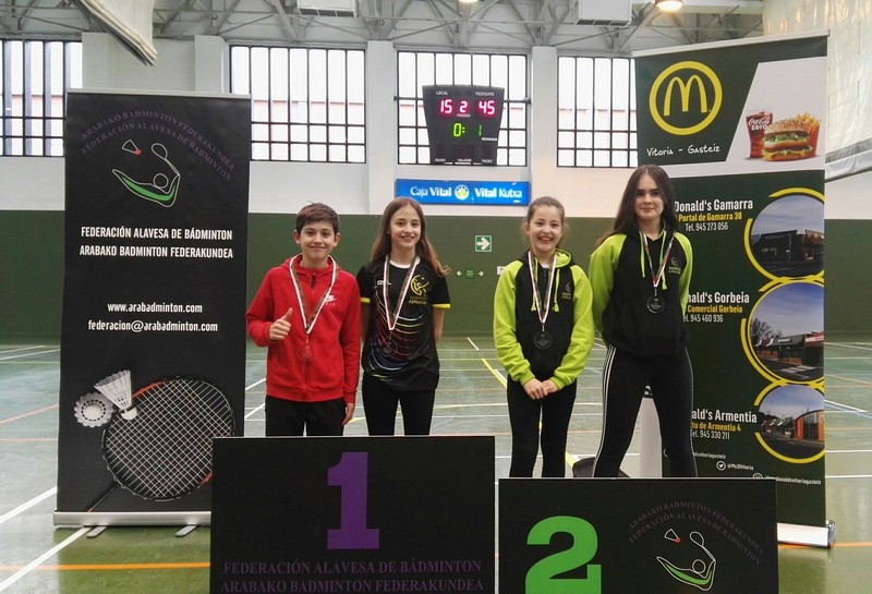 Cuatro podios para Navarra en Vitoria